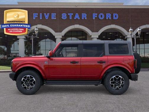 Ruby Red Metallic Tinted Clearcoat 2026 Ford Bronco Outer Banks