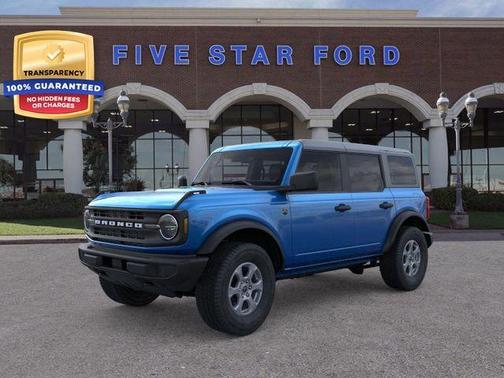 Velocity Blue Metallic 2026 Ford Bronco Big Bend