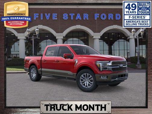Ruby Red Metallic Tinted Clearcoat 2026 Ford F-150 King Ranch Truck