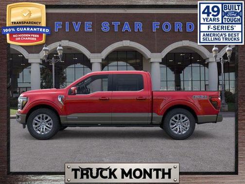 Ruby Red Metallic Tinted Clearcoat 2026 Ford F-150 King Ranch