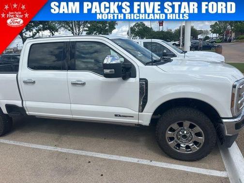 Star White 2024 Ford F-250 Lariat