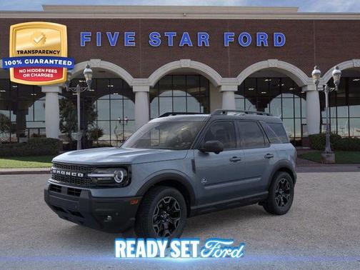 Azure Gray Metallic 2025 Ford Bronco Sport Outer Banks SUV