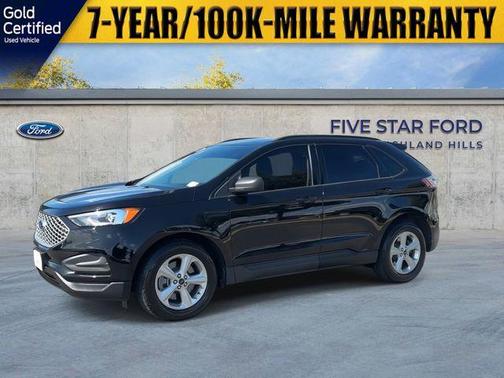 Black Metallic 2023 Ford Edge SE