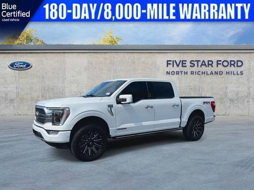 White Metallic 2021 Ford F-150 Limited