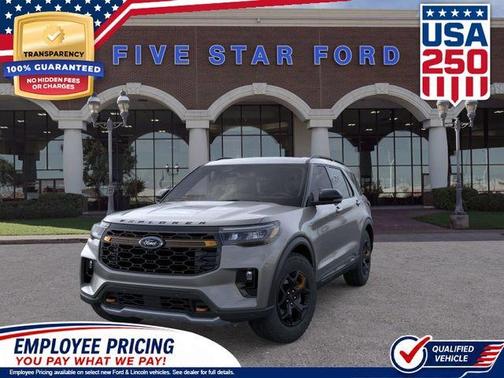 Carbonized Gray Metallic 2026 Ford Explorer Tremor