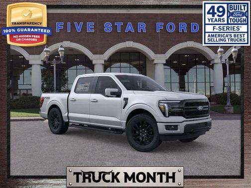 Iconic Silver Metallic 2025 Ford F-150 Lariat Truck