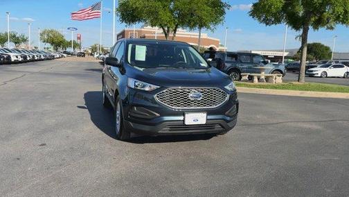 Stone Blue Metallic 2024 Ford Edge SE