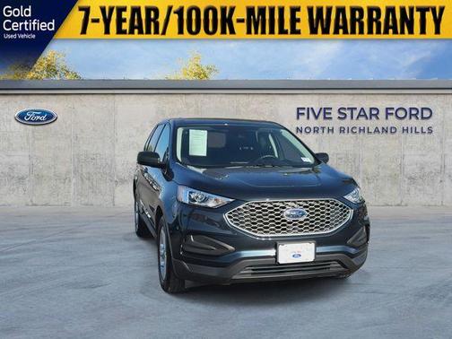 Stone Blue Metallic 2024 Ford Edge SE