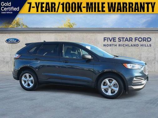 Stone Blue Metallic 2024 Ford Edge SE