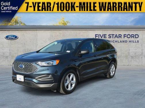 Stone Blue Metallic 2024 Ford Edge SE