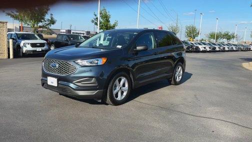 Stone Blue Metallic 2024 Ford Edge SE