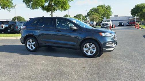 Stone Blue Metallic 2024 Ford Edge SE