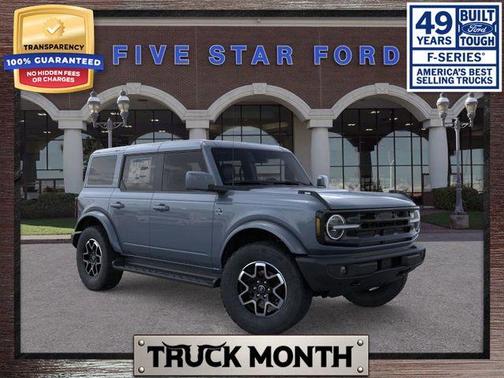 Azure Gray Metallic 2025 Ford Bronco Outer Banks SUV
