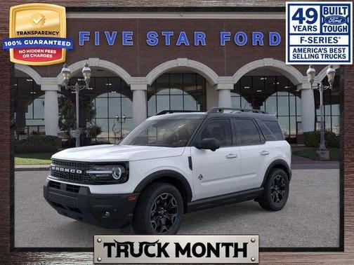 Oxford White 2025 Ford Bronco Sport Outer Banks SUV