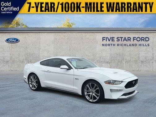 Oxford White 2021 Ford Mustang GT Premium