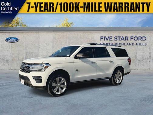 White Metallic 2024 Ford Expedition Max King Ranch