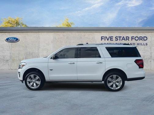 White Metallic 2024 Ford Expedition Max King Ranch
