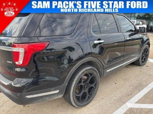 Shadow Black 2018 Ford Explorer Limited