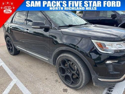 Shadow Black 2018 Ford Explorer Limited