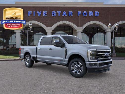 Glacier Gray Metallic 2026 Ford F-250 King Ranch Truck