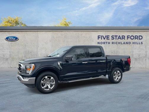 Blue Metallic 2021 Ford F-150 XLT