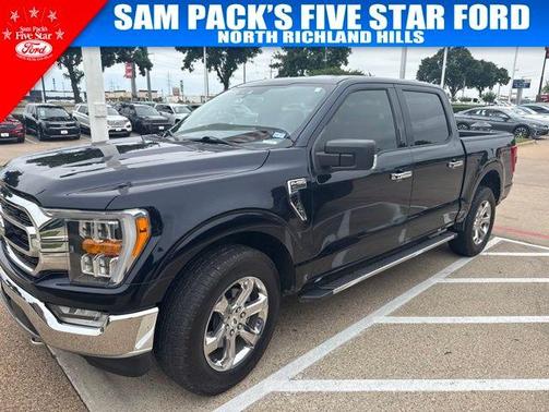 Blue Metallic 2021 Ford F-150 XLT