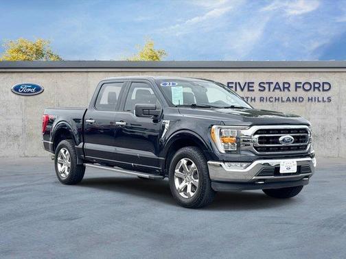 Blue Metallic 2021 Ford F-150 XLT