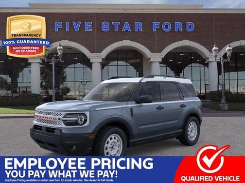 Azure Gray Metallic 2025 Ford Bronco Sport Heritage SUV