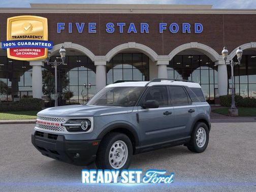 Azure Gray Metallic 2025 Ford Bronco Sport Heritage SUV