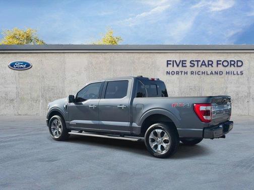 Gray Metallic 2021 Ford F-150 Platinum