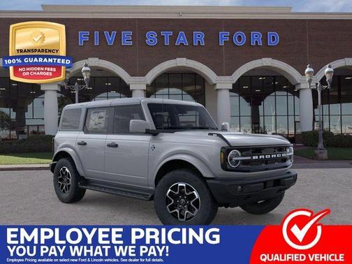 Avalanche Gray 2026 Ford Bronco Outer Banks SUV