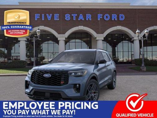 Vapor Blue Metallic 2026 Ford Explorer ST