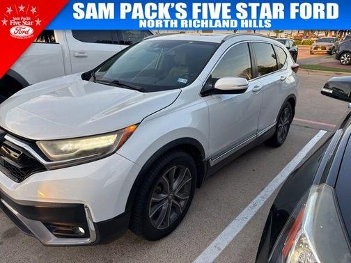 Platinum White Pearl 2020 Honda CR-V Touring