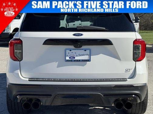 White Metallic 2023 Ford Explorer ST