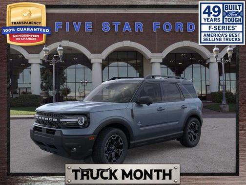 Azure Gray Metallic 2025 Ford Bronco Sport Outer Banks SUV