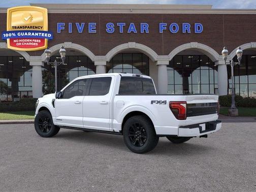 Star White 2026 Ford F-150 Platinum