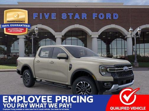 Desert Sand 2026 Ford Ranger Lariat