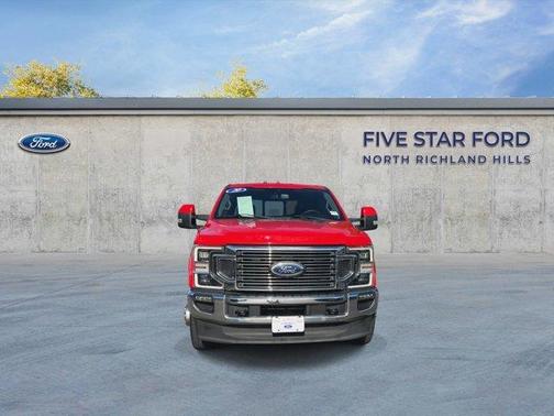 Race Red 2020 Ford F-350 Lariat Super Duty