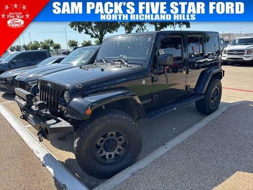 Black Clearcoat 2017 Jeep Wrangler Unlimited Rubicon