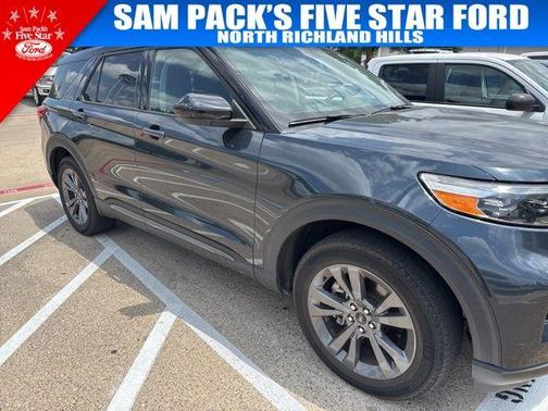 Blue Metallic 2023 Ford Explorer XLT