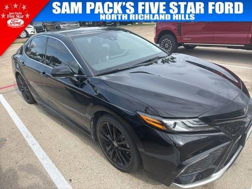Midnight Black Metallic 2023 Toyota Camry XSE