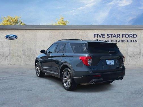 Stone Blue Metallic 2022 Ford Explorer XLT