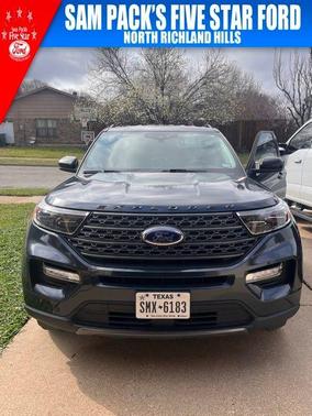 Stone Blue Metallic 2022 Ford Explorer XLT