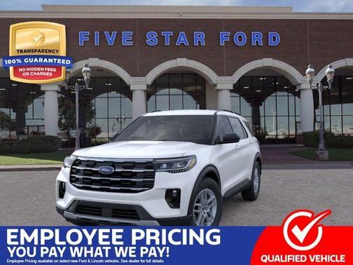 Star White 2026 Ford Explorer Active