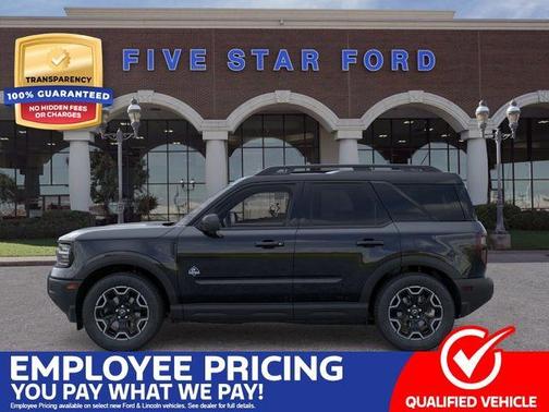 Shadow Black 2025 Ford Bronco Sport Outer Banks