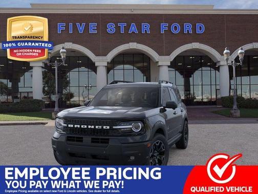Shadow Black 2025 Ford Bronco Sport Outer Banks