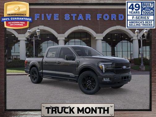 Agate Black Metallic 2026 Ford F-150 Platinum Truck