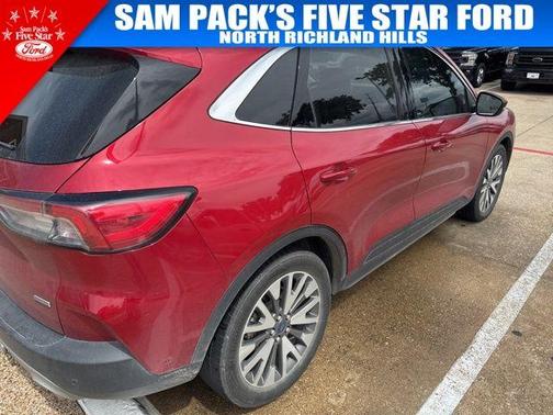 Rapid Red Metallic Tinted Clearcoat 2020 Ford Escape Titanium Hybrid