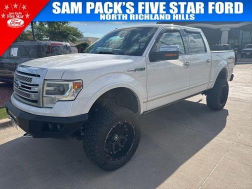 White Platinum Clearcoat Metallic 2014 Ford F-150 Platinum Truck