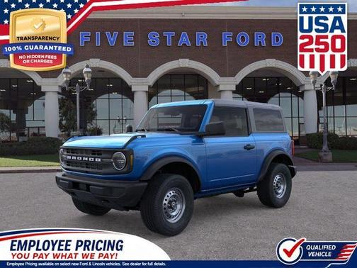 Velocity Blue Metallic 2026 Ford Bronco Base